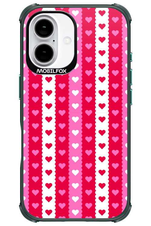 Christmas Heart Biscuit - Apple iPhone 16