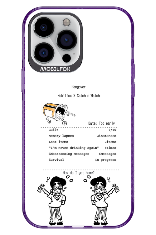 hangover - Apple iPhone 13 Pro Max
