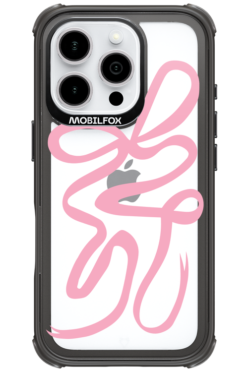 Pink Bow - Apple iPhone 16 Pro