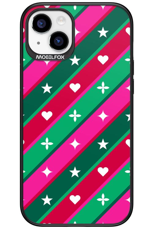 Christmas Stripes - Apple iPhone 15 Plus