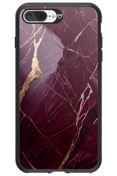 Burgundy Marble - Apple iPhone 8 Plus