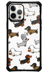 Scary Dachshund (Transparent) - Apple iPhone 12 Pro Max