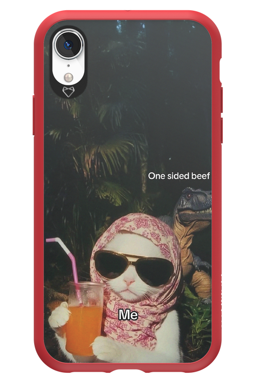 One sided beef - Apple iPhone XR