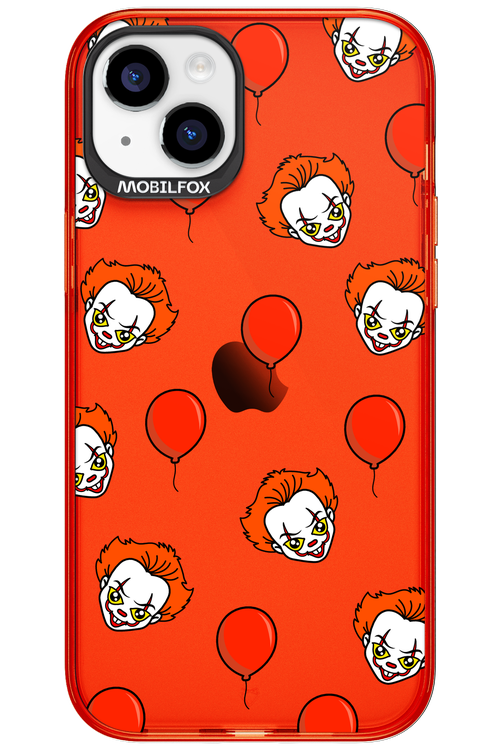 Mystery Clown (Transparent) - Apple iPhone 15 Plus