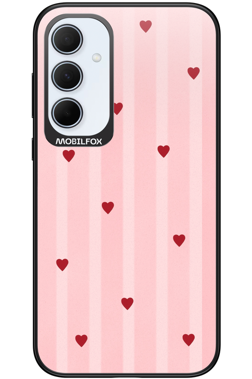 Red Little Hearts 2.0 - Samsung Galaxy A35