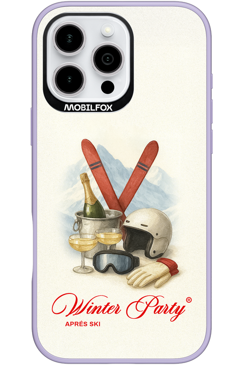 Winter Ski Party - Apple iPhone 16 Pro Max