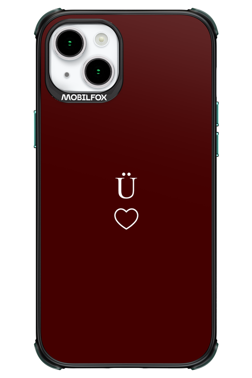 U Burgundia II 2.0 - Apple iPhone 15 Plus