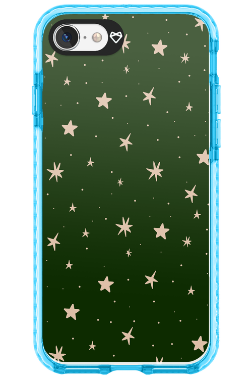 Forest Green Stars - Apple iPhone 8