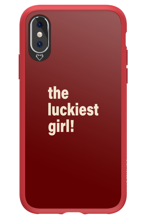 The Luckiest Girl - Apple iPhone X