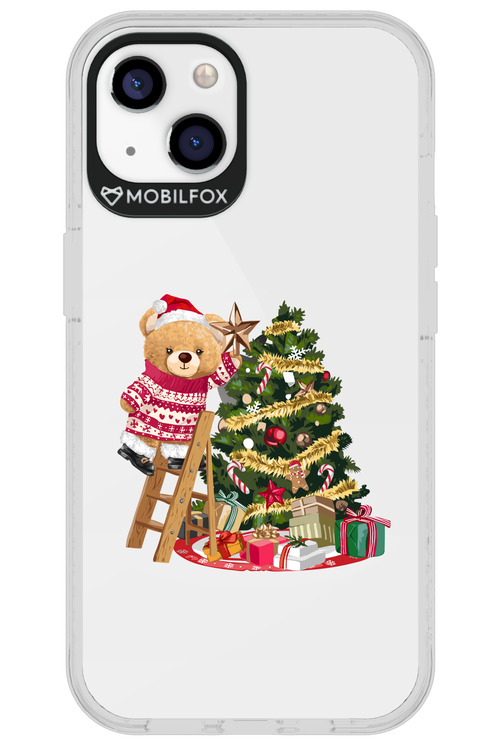 Christmas Bear (Transparent) - Apple iPhone 13
