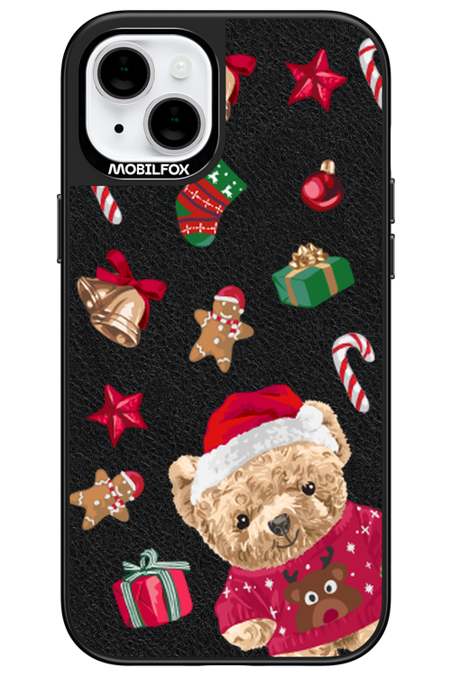 Gift Bear (Leather) - Apple iPhone 15 Plus