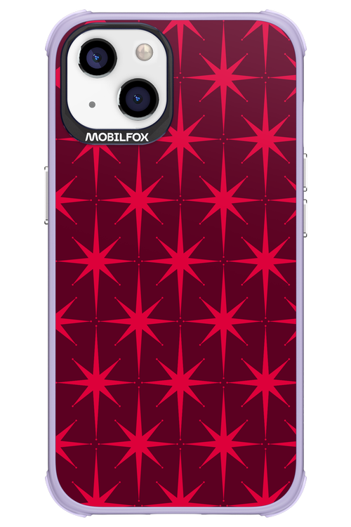 Burgundy Starss - Apple iPhone 13