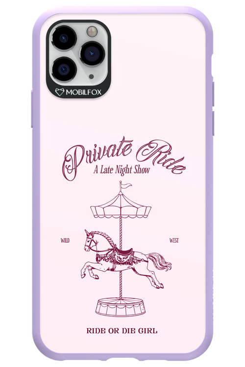 Private Ride 2.0 - Apple iPhone 11 Pro Max
