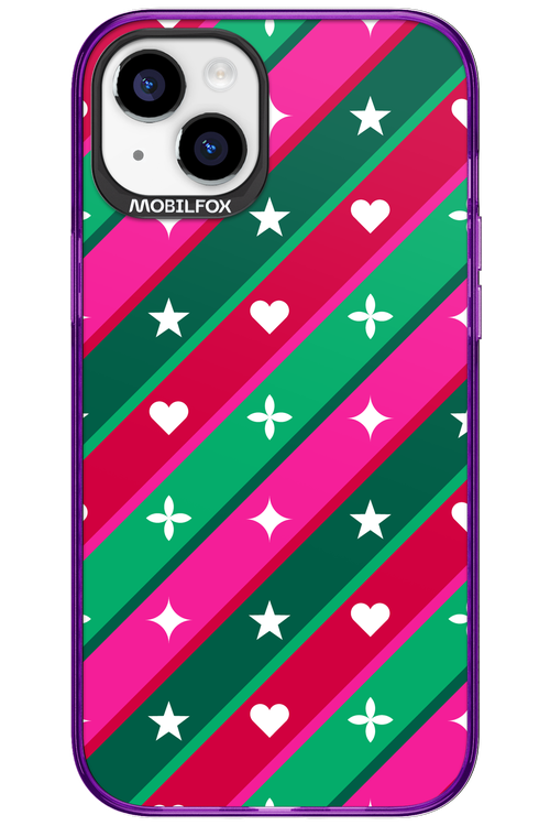 Christmas Stripes - Apple iPhone 15 Plus