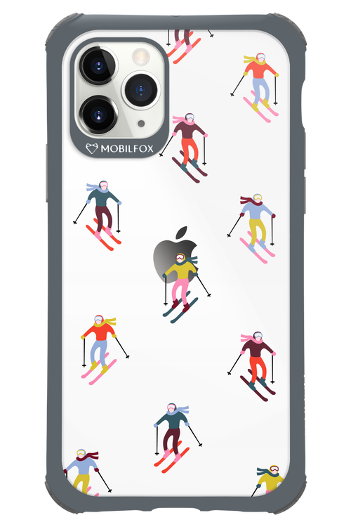 Snow Motion (Transparent) - Apple iPhone 11 Pro