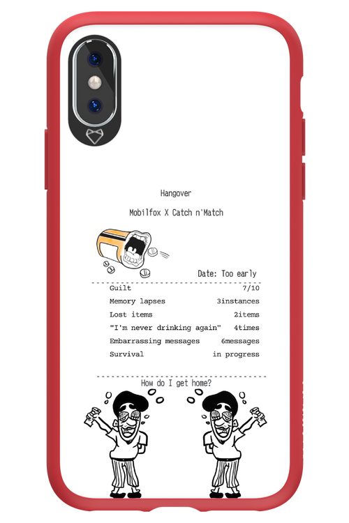hangover - Apple iPhone X