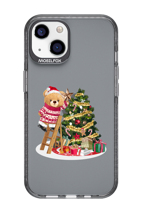 Christmas Bear (Transparent) - Apple iPhone 13