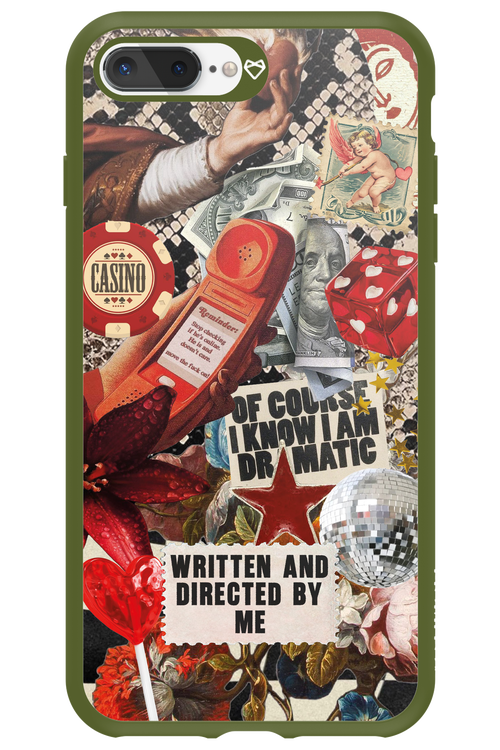 RED VINTAGE - Apple iPhone 7 Plus