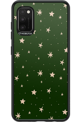 Forest Green Stars - Samsung Galaxy A41