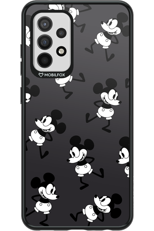 Iconic Mouse (antracite pattern) - Samsung Galaxy A52 / A52 5G / A52s