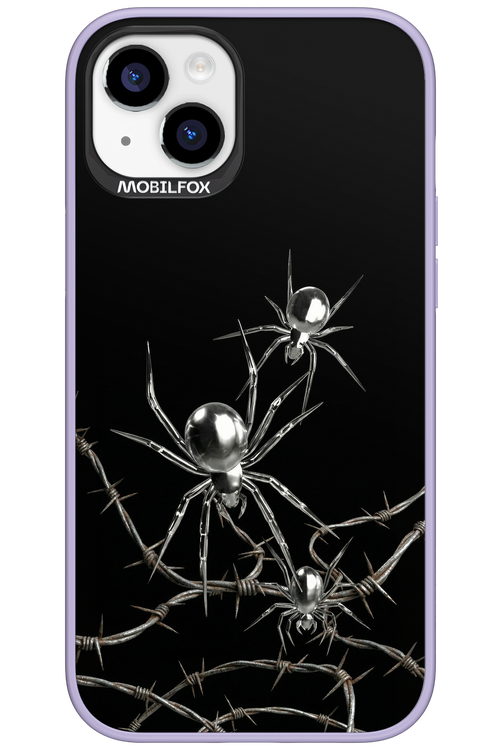 Silver Spiderz 2.0 - Apple iPhone 15 Plus