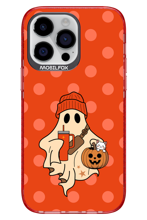 Ghost Girl (Orange) - Apple iPhone 14 Pro Max