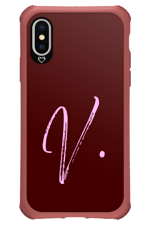 (Dark Blush) V - Apple iPhone X