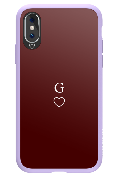 G Burgundia 2.0 - Apple iPhone XS