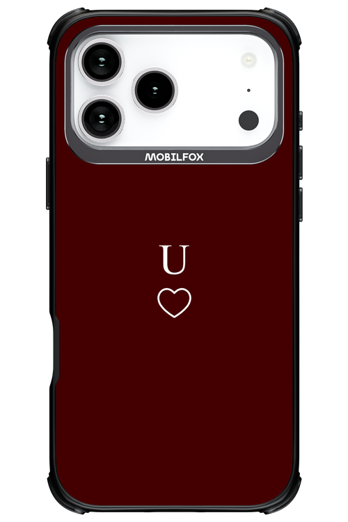 U Burgundia 2.0 - Apple iPhone 17 Pro Max