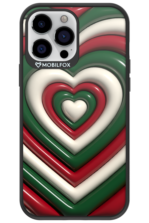 XMAS Hearts - Apple iPhone 13 Pro Max