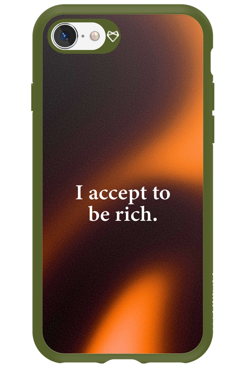 I accept to be rich - Apple iPhone SE 2020