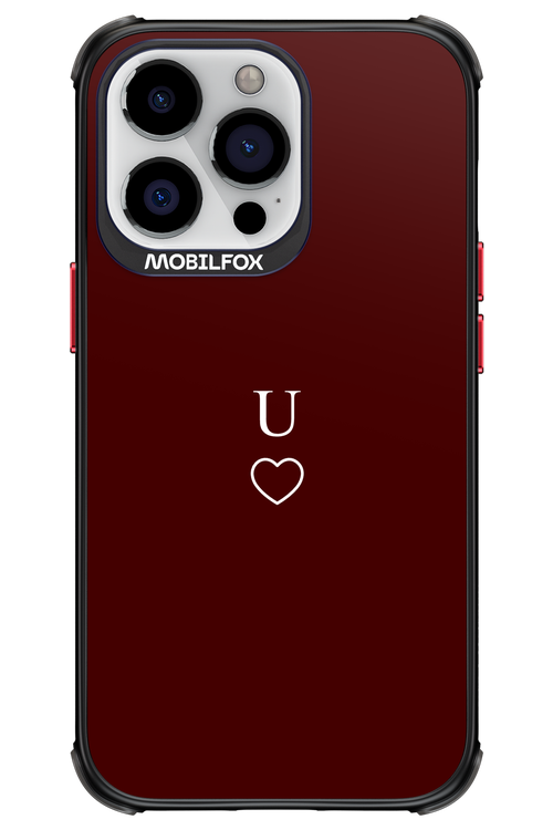 U Burgundia 2.0 - Apple iPhone 13 Pro