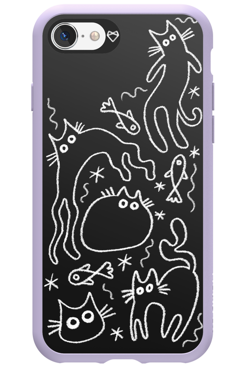 CHALK_CATS - Apple iPhone 8
