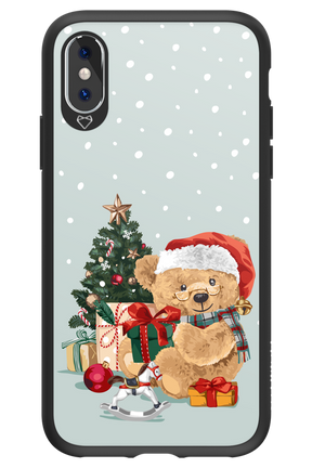 Merry Christmas Bear - Apple iPhone X
