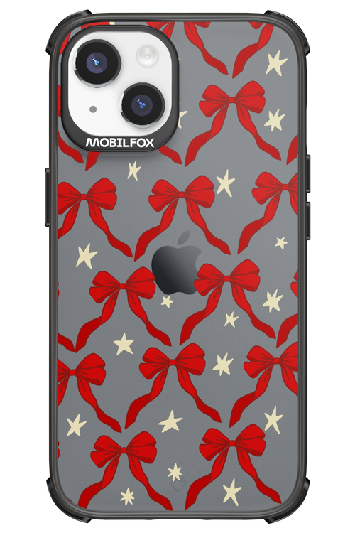Bow & Stars (Transparent) - Apple iPhone 14
