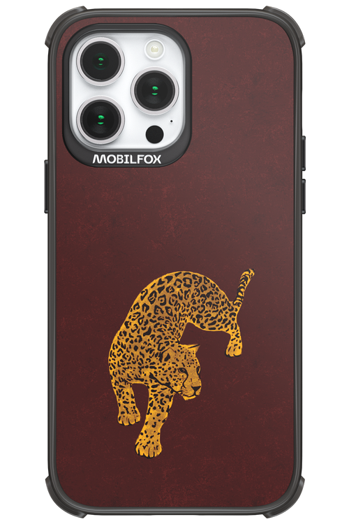 Burgundy Leopard - Apple iPhone 14 Pro Max