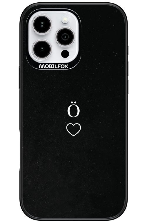 O Black II 2.0 - Apple iPhone 16 Pro Max