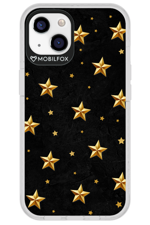 Golden Stars - Apple iPhone 13