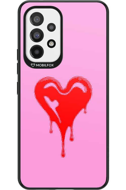 Heart Pink - Samsung Galaxy A53