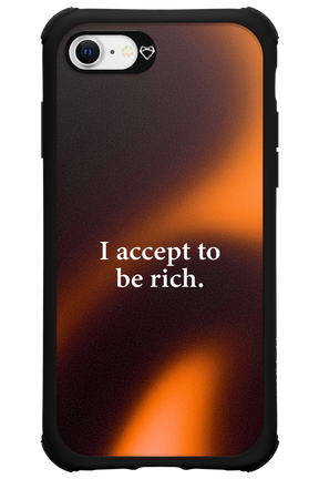 I accept to be rich - Apple iPhone SE 2020
