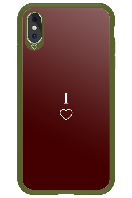 I Burgundia 2.0 - Apple iPhone XS Max