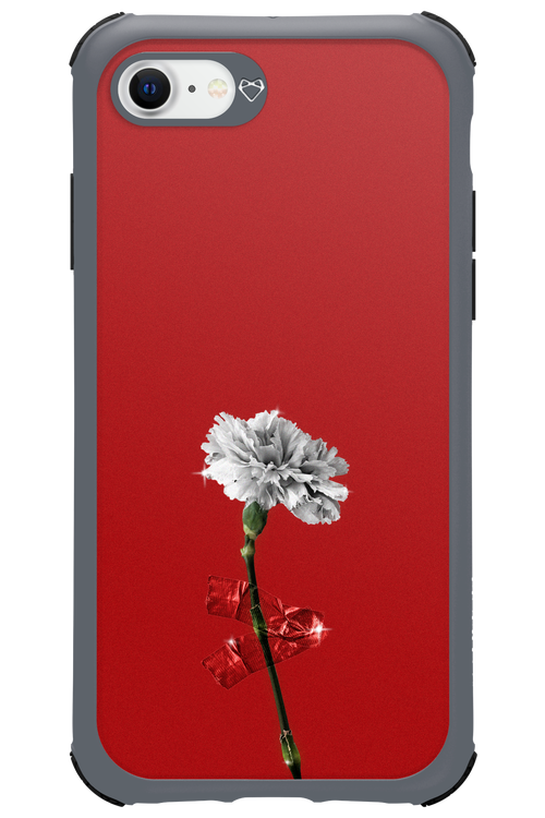 Red Flower - Apple iPhone 8
