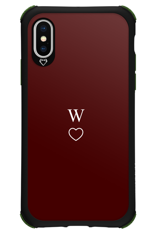 W Burgundia 2.0 - Apple iPhone X