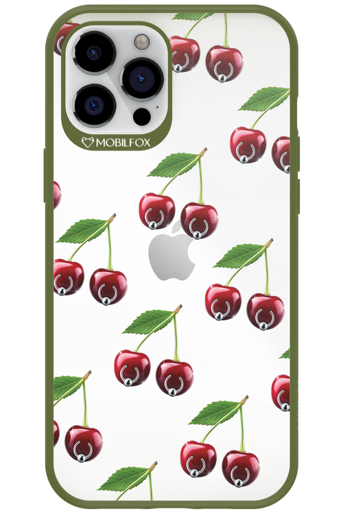 Spicy Cherries Transparent - Apple iPhone 12 Pro Max