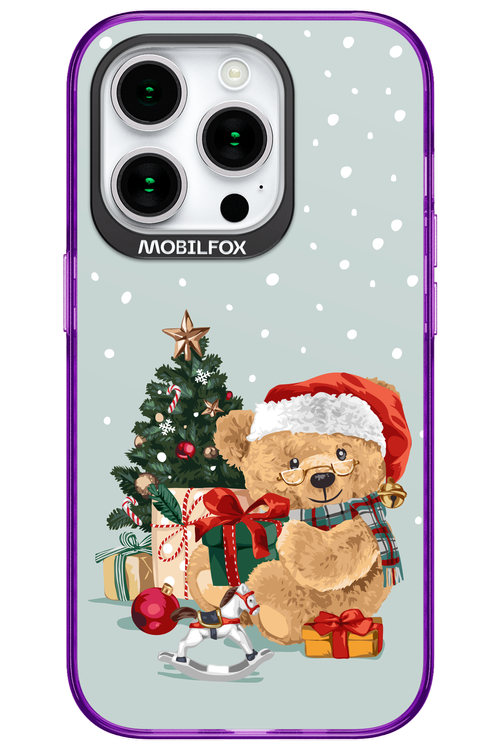 Merry Christmas Bear - Apple iPhone 15 Pro