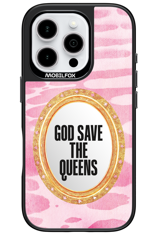 GOD SAVE THE QUEENS MIRROR - Apple iPhone 16 Pro