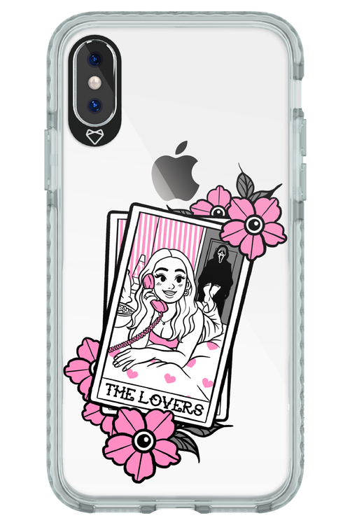 The Spooky Lovers (Transparent) - Apple iPhone X