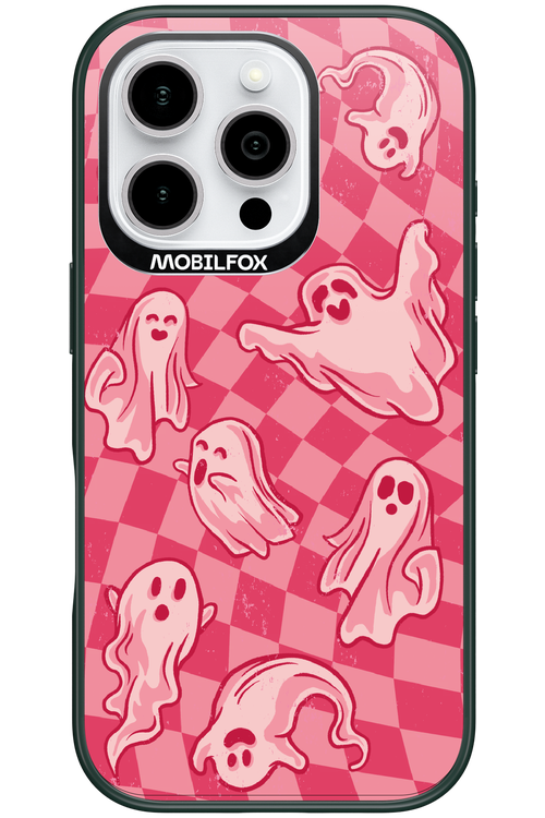 Strawberry Ghosts - Apple iPhone 16 Pro