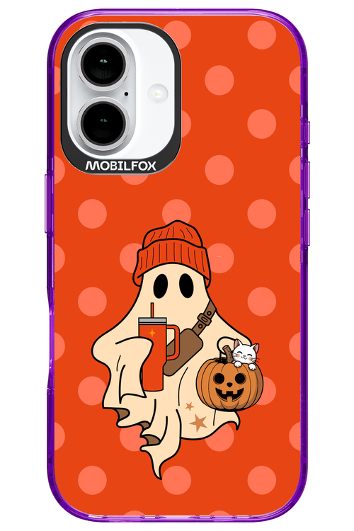 Ghost Girl (Orange) - Apple iPhone 16