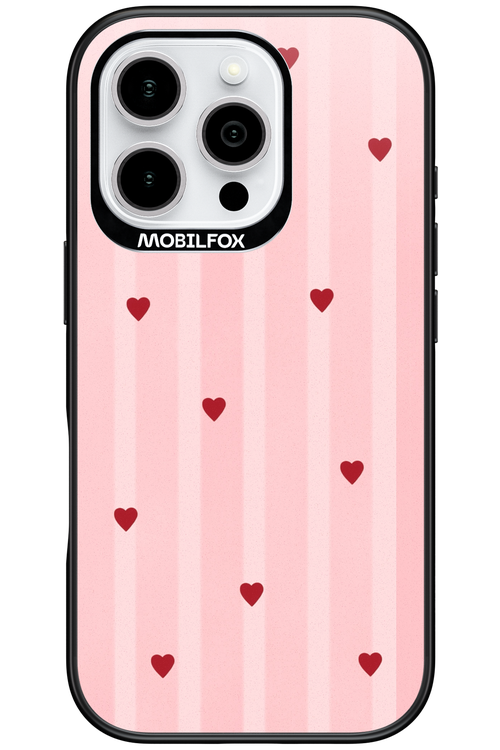 Red Little Hearts 2.0 - Apple iPhone 16 Pro